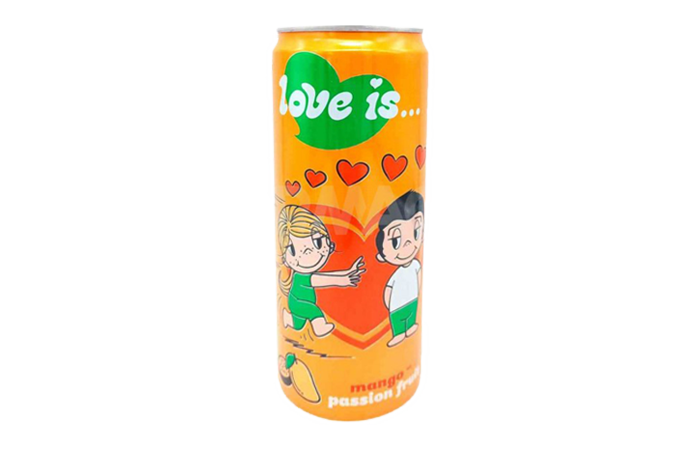 Газированный напиток Love is манго и маракуйя