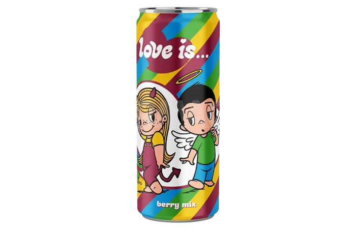 Газированный напиток Love is ягодный микс