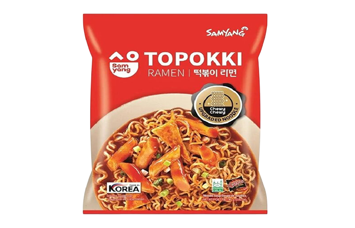 Рамен со вкусом токпокки Topokki Ramen Samyang