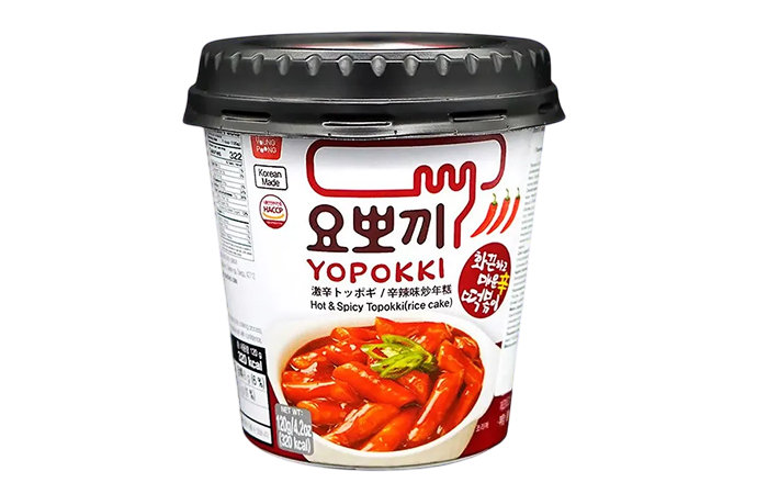 Токпокки с остро-пряным вкусом Hot and Spicy Yopokki, Корея