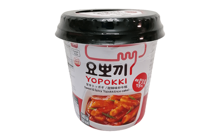 Рисовые палочки Токпокки в сладко-остром соусе Sweet&Spicy Yopokki