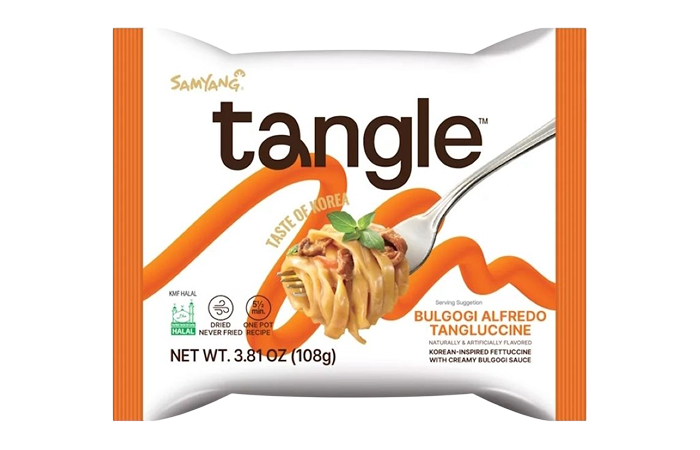 Лапша Samyang Tangle Bulgogi Alfredo Tangluccine