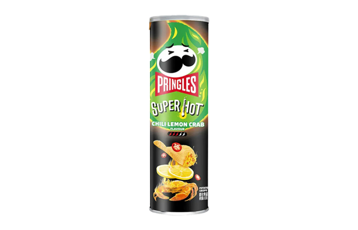 Чипсы со вкусом лимона и краба Pringles