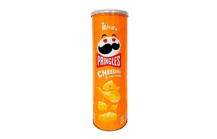 Чипсы со вкусом сыра Pringles