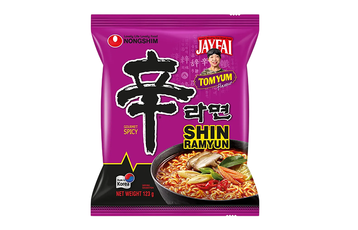 Лапша Кимчи Рамен Nongshim, Корея