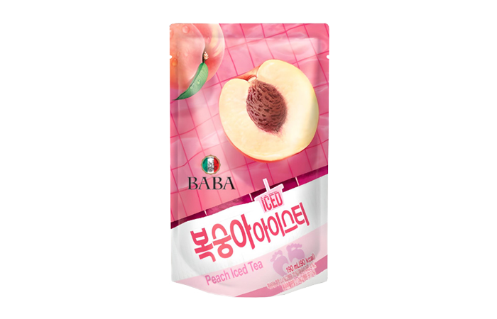 Напиток BABA Peach Icetea персик с сахаром