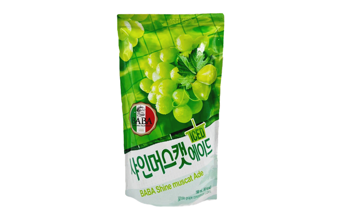 Напиток BABA Shine Muscat Ade зеленый виноград с сахаром
